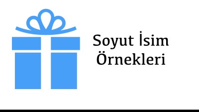 Soyut İsim Örnekleri